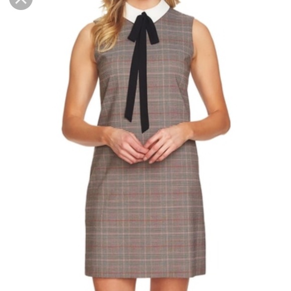 plaid schoolgirl dress